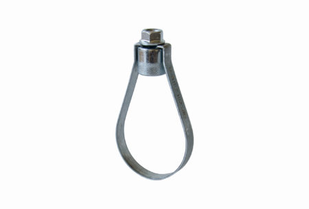 Sprinkler loop hanger with adjusting nut, EURTYP