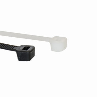Plastic cable tie – ZIP (white/black)